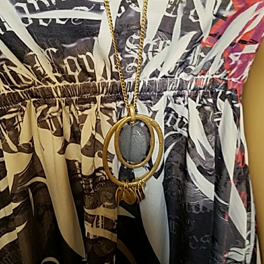 Necklace gold plating beautifull